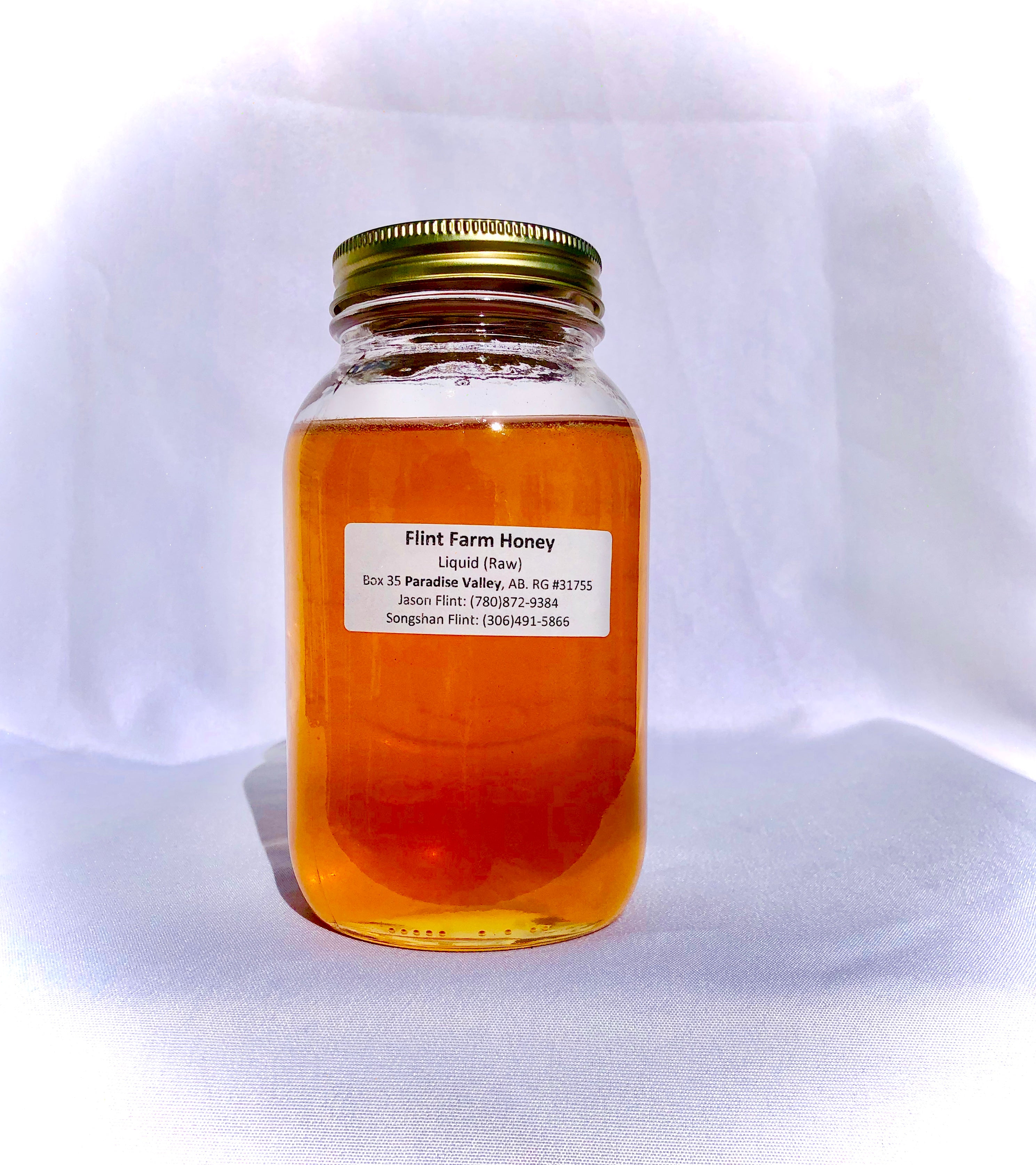 Liquid Raw Honey - 1.2kg