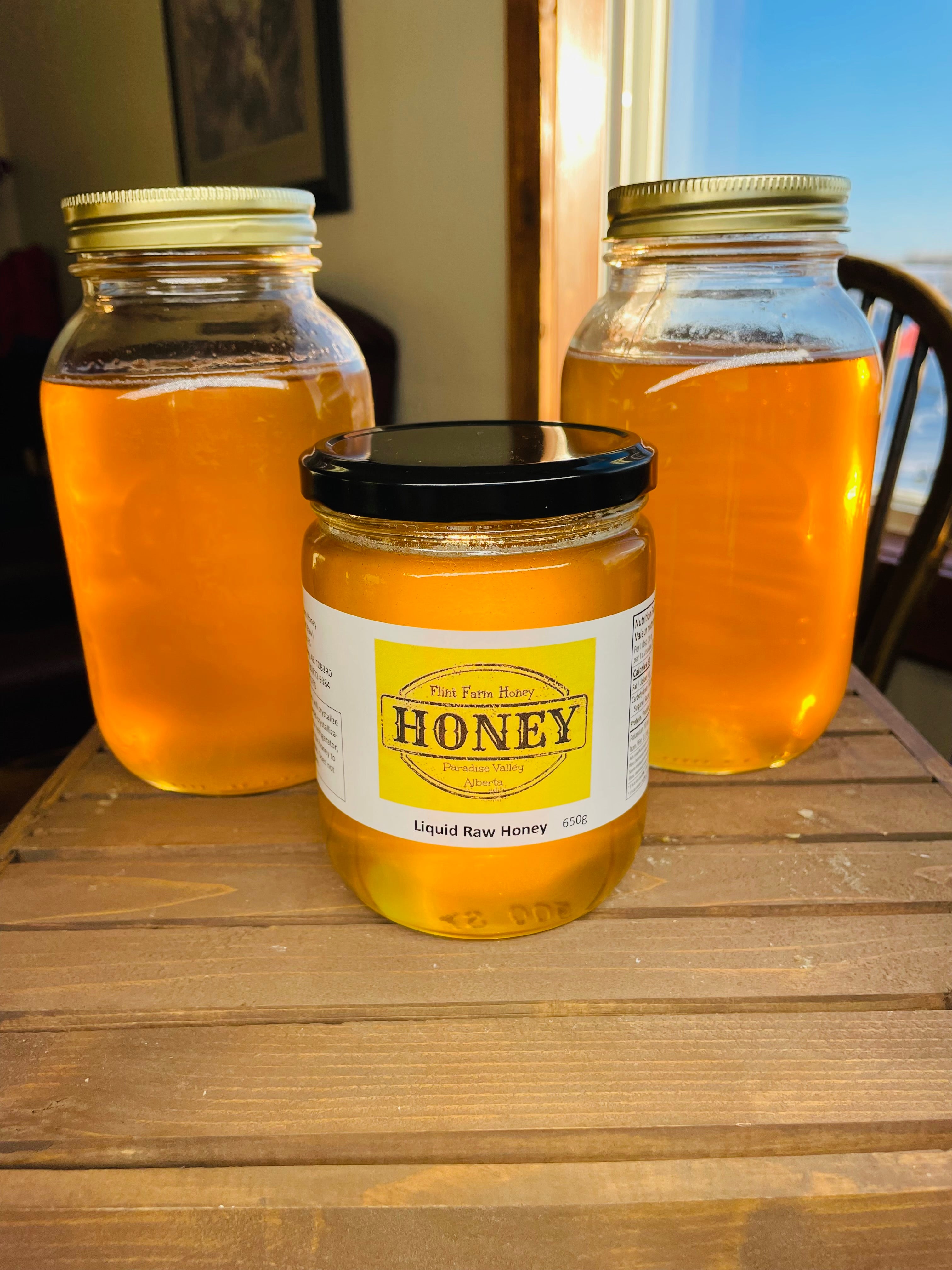 Liquid Raw Honey - 650g